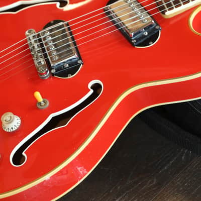 1960's Mosrite Hollowbody Electric Guitar + GB image 6
