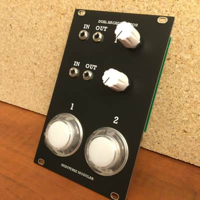 Midiverse Modular - Dual Arcade Button - Eurorack image 2