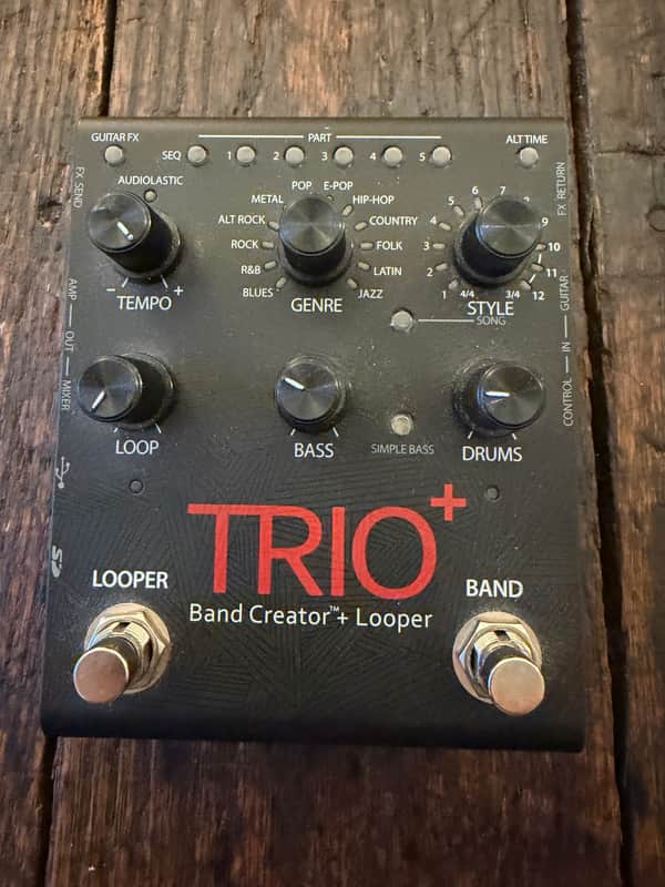 DigiTech TRIO Plus Band Creator + Looper 2016 - Present - Black