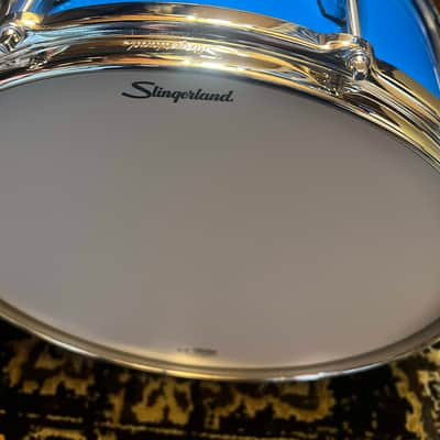 Slingerland 6.5" x 14" Studio King Snare Drum - Lunar Blue Lacquer image 6