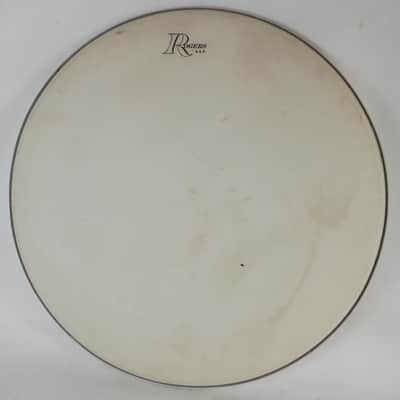 Rogers 18"White Coated Floor Tom Drum Head Big R Vintage70s Fullerton,CA Era USA image 1