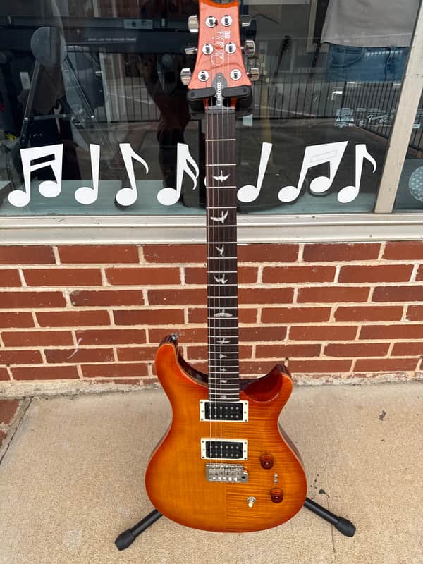 PRS SE Custom 24-08 2023 - 2024 - Blood Orange image 1