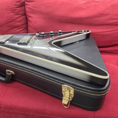 Epiphone Brent Hinds Signature Flying V Custom with Case - Silver Burst image 9