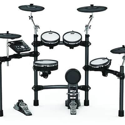 KAT Percussion KT-300 Electronic Drum Set with Remo Mesh Heads, Kick Pedal & Tennis Beater image 1