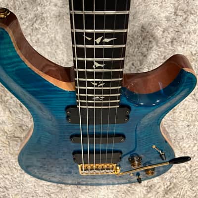 PRS 513 - Solid Brazilian Rosewood Neck - 2006 Blue Matteo image 10