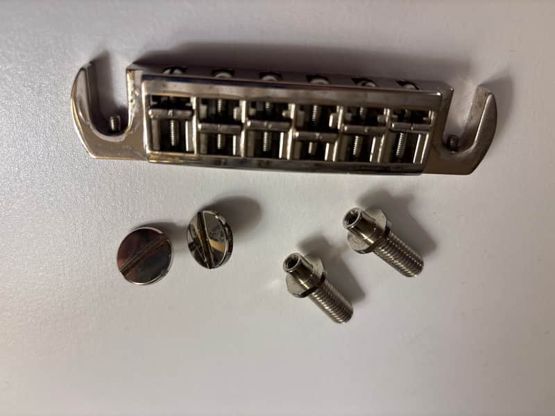 TonePros Wrap Around Bridge 2000’s - Chrome image 1