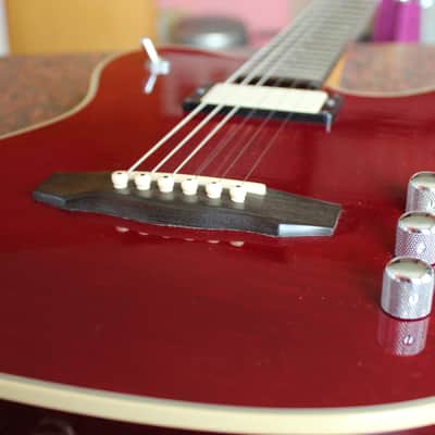 1994 Guild Crossroads CR-01 Trans Red USA Rare #75 of 97 Very Good Condition w/ OHSC image 7