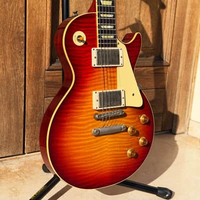 Gibson Custom Shop R9 Murphy Lab 1959 Les Paul Standard Reissue Ultra Light Aged Factory Burst LPR59ULFBNH1 image 7