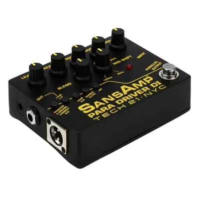Tech 21 PMDI V2 SansAmp Para Driver DI V2 Guitar Bass Effects Pedal Bundle w/... image 2
