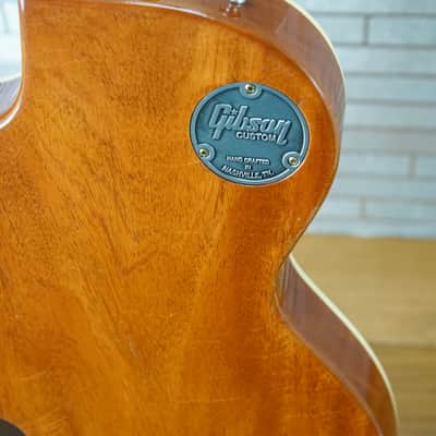 Custom Shop Murphy Lab '57 Les Paul Custom Ultra Light Aged - Orange Sparkle image 11