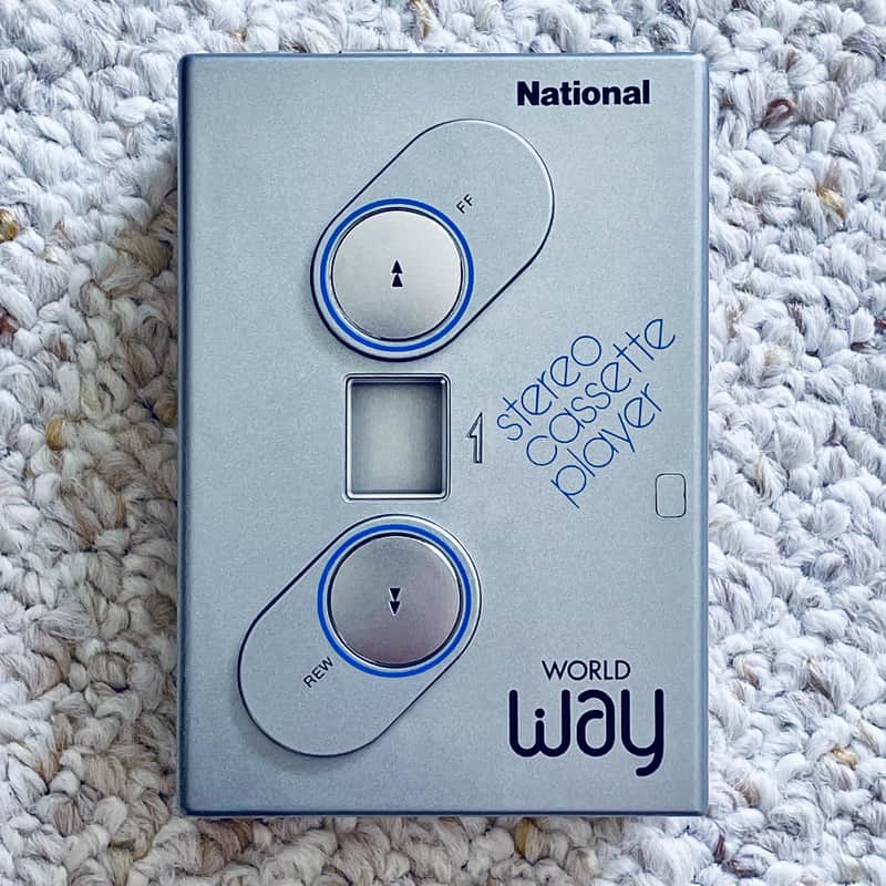 [RARE] Panasonic RQ-SJ1 World Way Walkman Cassette Player ! Excellent Looking ! For Display or Repair : ) image 1
