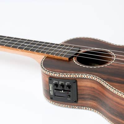 Snail UKS-220EQ Soprano Ukulele Inc Gig Bag Ref No183 2025 - Natural Satin image 7