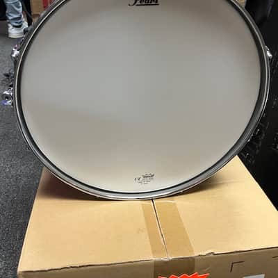 Pearl Export Lacquer 14x5.5 Snare Drum - Satin Brown image 11