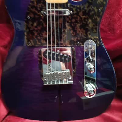 H.S. Anderson Telecaster 2025 - Purple burst maple top image 4