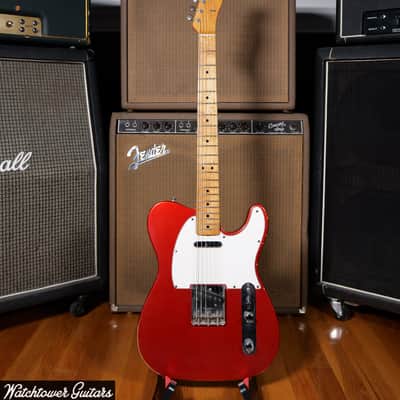 1966 Fender Telecaster Maple Cap Candy Apple Red image 2
