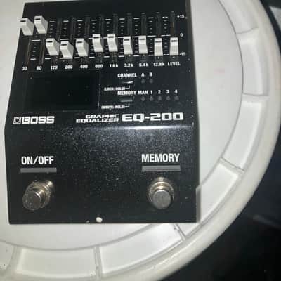Boss EQ-200 Equalizer 2019 - Present - Black image 1