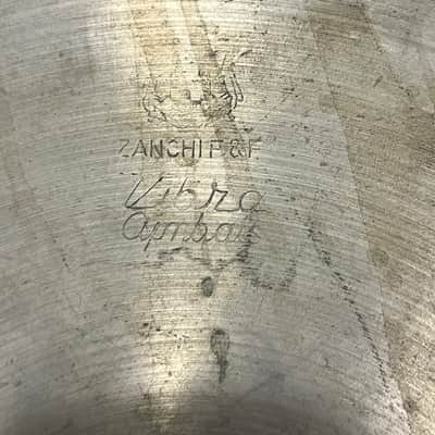 Zanchi Vibra Cymbals 12” Hi hat pair 403/425g image 4