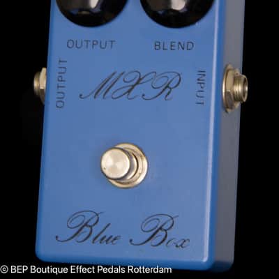 MXR MX-103 Script Blue Box 1975 s/n 304906 Jimmy Page, Rowland S Howard - Birthday Party image 5