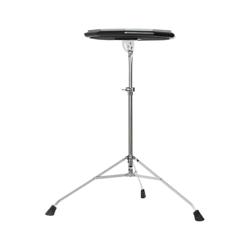 Stagg 12" Drum Rubber Practice Pad With Portable Adjustable Stand image 1