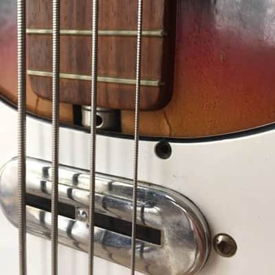 Rom Vintage Made in Italy sg bass sunburst image 4