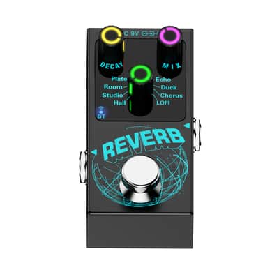JAMJUM 9-Mode Digital Reverb Effect Pedal True Bypass, price include the import duty for US buyer image 2