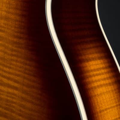 Martin M 0000 Custom Flamed Maple and High Altitude Swiss Spruce Full Ambertone Burst NEW - Ambertone Burst image 17