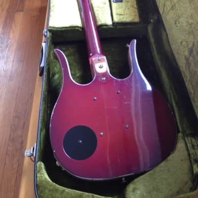 Danelectro Longhorn bass VI 1968 Coral Baritone image 11