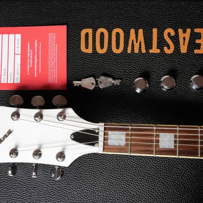 Eastwood Airline Map Baritone DLX Left-Handed lefty image 8