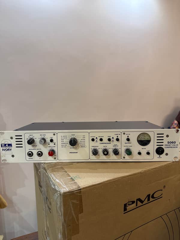 Tube Compressor (With Presets) TL Audio Ivory 2 5060 2000s White image 1