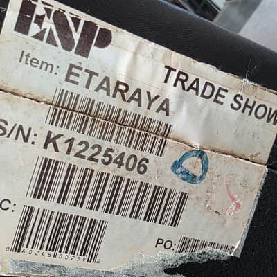 ESP Tom Araya Signature KISO CUSTOM SHOP 2012 CATALOG COVER & NAMM SHOW Slayer 4-String NEW OLD STOCK NOS RARE 35" Scale 24 Fret Bass Guitar image 8