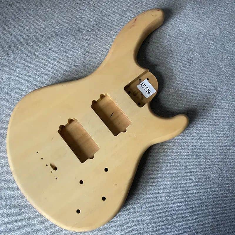 Basswood 4 String Bass Solid Body DIY Project image 1
