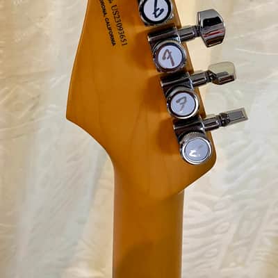 Fender Limited Edition American Ultra Stratocaster HSS Tiger's Eye 2024 - Flame Burst image 18