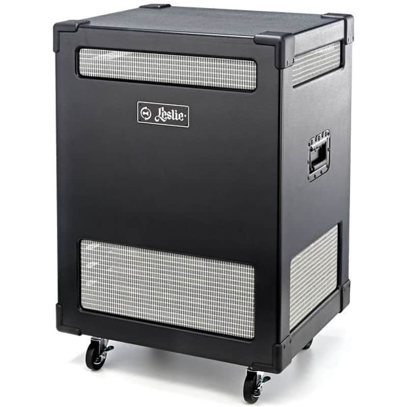 Leslie 3300P 300w Pro High Power Twin Rotor Speaker; Black image 1