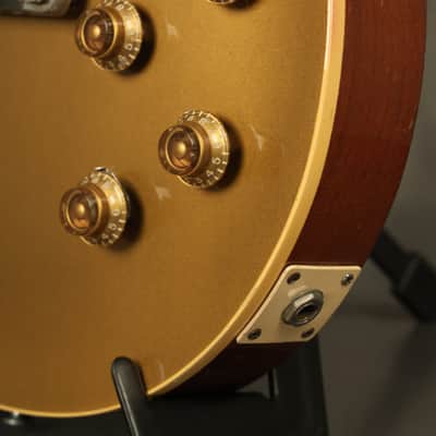 original 1957 Gibson Les Paul RARE Goldtop with a MAHOGANY TOP!!! image 7