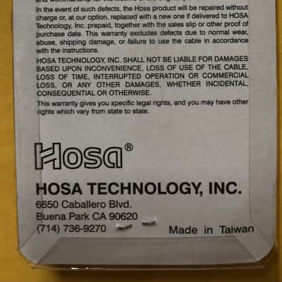 Hosa YRA-105 Mono Y Cable RCA (F) to Two RCA (M) - Black image 3