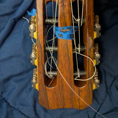 Simon Marty Handmade classical guitar 2001 - French polish image 12