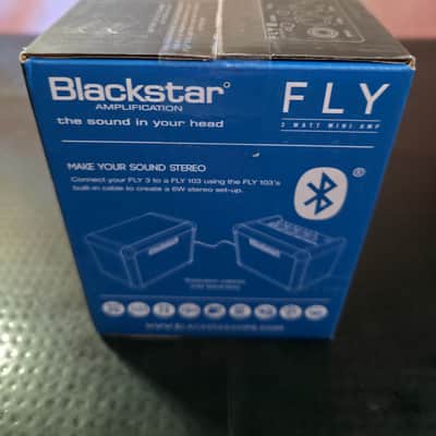 Blackstar Fly 3 UK Bones 3-Watt 1x3" Battery-Powered Mini Guitar Combo 2010s - Cream image 2
