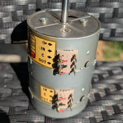Daven 6600-G Two channel stereo pot potentiometer 1950's image 2