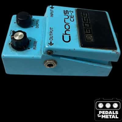Boss CE-2 Chorus (Black Label) 1979 - 1984 - Blue - X18567 image 3