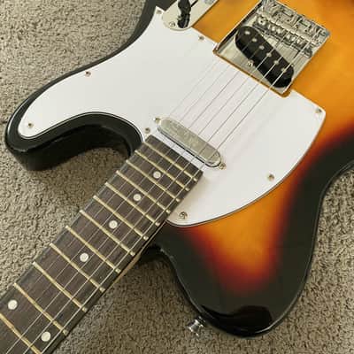 DIY Project Guitar Tele Style, Basswood Body in Sunburst, Maple Neck image 4