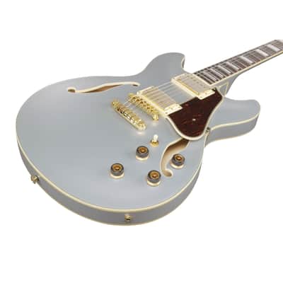 Ibanez Artcore AS73G-MSF Moonstone Silver Flat - Semi Acoustic Guitar image 6
