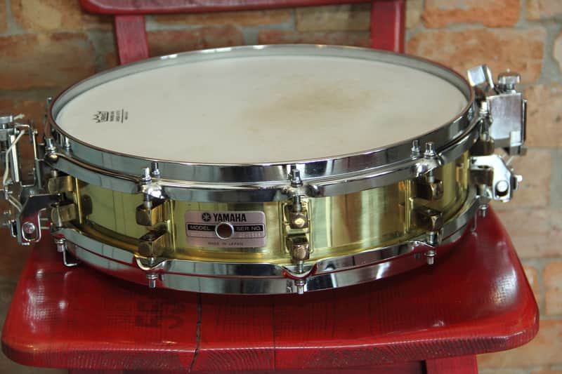Yamaha SD935BS SD-493 14x3.5" Brass Piccolo Snare Drum 1987-1996 - Brass Bild 1