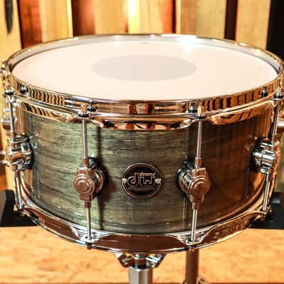 DW Exotic Performance Black Poplar Snare Drum - 6.5x14 - #8 image 4