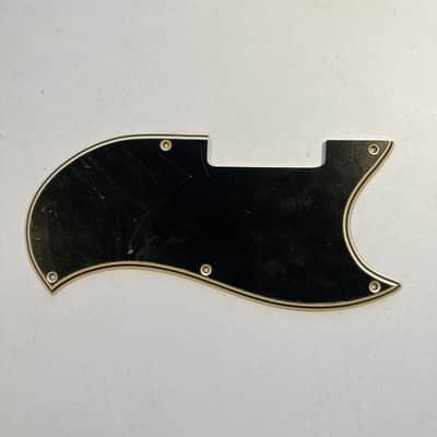 New 5 Ply Black/Cream WIDE BEVEL Pickguard for Gibson 1965-1968 EB-0 & EB-3 Bass Made In USA image 4