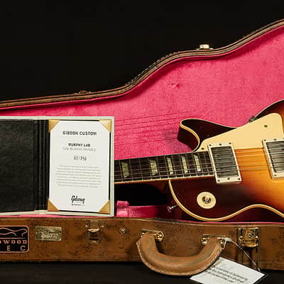 Gibson Murphy Lab Wildwood Spec by Tom Murphy 1958 Les Paul Standard - Murphy-Painted, Heavy Aged image 8