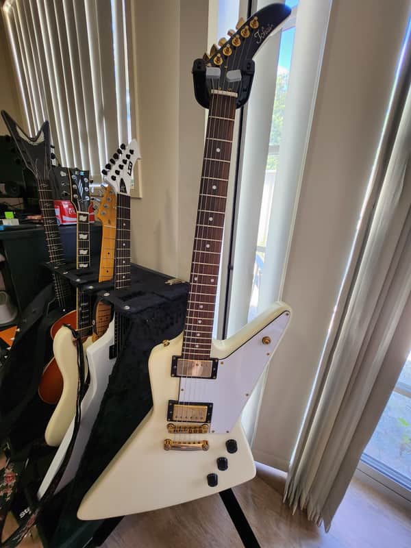 Tokai Explorer EX68 - Vintage Cream White | Reverb