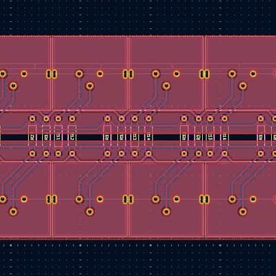 PCB to build summing mixer 2x10 balanced inputs, DIY project image 3