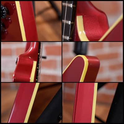 Hamer USA Custom Shop Standard 3/4 Raspberry Metallic 1980 w/OHSC image 13