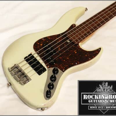 Valenti 5 String PJ5 (#083) Faded Mint Green image 1