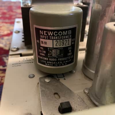 Newcomb 5-Channel 1960s Tube Mixer Model K5-400 image 6